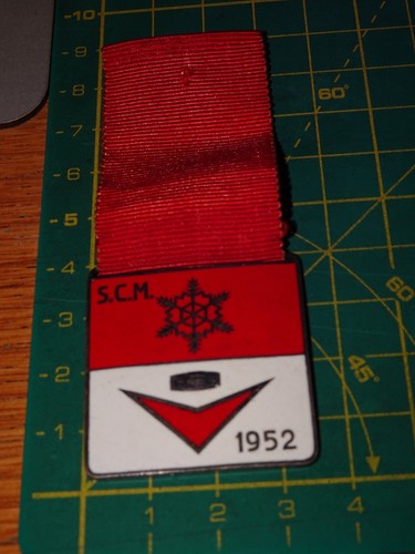 Medaglia smalto ski sci club - medaglia,