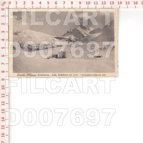 D7697 torino 1930 sestriere - 1930,