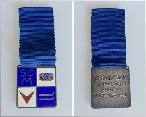 Spilla cai sci monza 1948 - monza,
