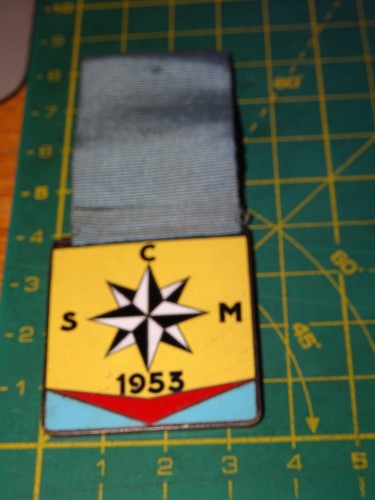 Medaglia smalto ski sci club - smalto,